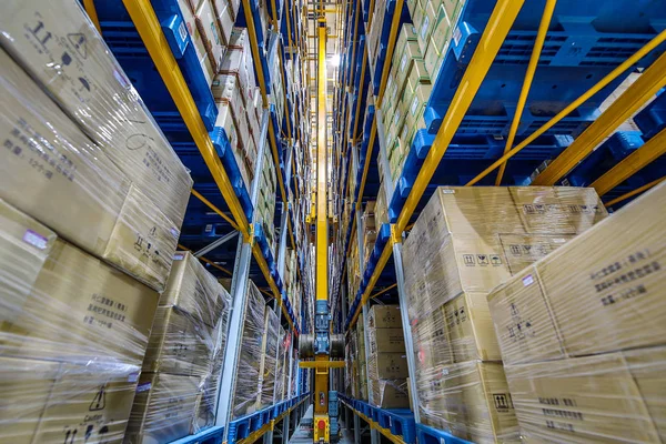 Beijing China June 2019 Modern Automation Warehouse Production China — Stock Photo, Image