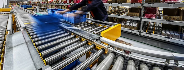 Beijing China June 2019 Modern Automation Warehouse Production China — Stock Photo, Image