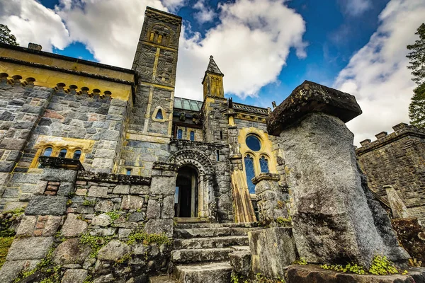 Escolandia Reino Unido Mayo 2019 Antiguos Edificios Medievales Escoceses Hermoso — Foto de Stock