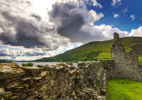 Scotland United Kingdom May 2019 Ancient Scottish Medieval Buildings Beautiful — стоковое фото