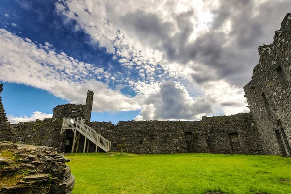 Σκωτία Ηνωμένο Βασίλειο Μαΐου 2019 Αρχαία Σκωτσέζικα Μεσαιωνικά Κτίρια Και — Φωτογραφία Αρχείου