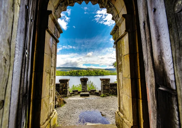 Scotland United Kingdom May 2019 Ancient Scottish Medieval Buildings Beautiful — стоковое фото