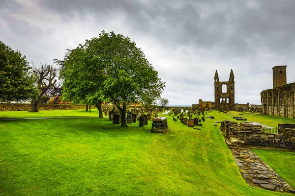 Scotland United Kingdom May 2019 Ancient Scottish Medieval Buildings Beautiful — Stock Photo, Image