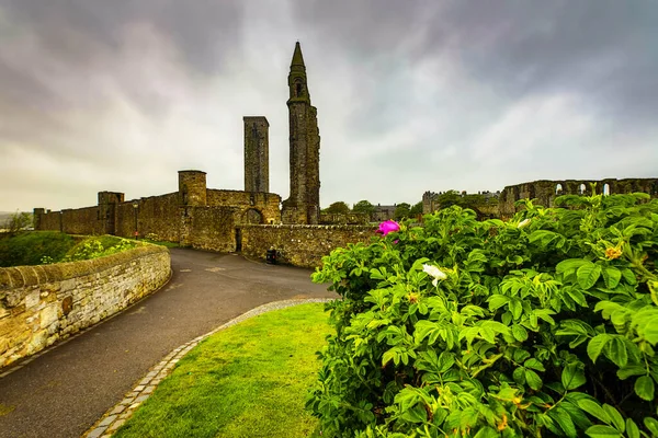 Scotland United Kingdom May 2019 Ancient Scottish Medieval Buildings Beautiful — Stock Photo, Image