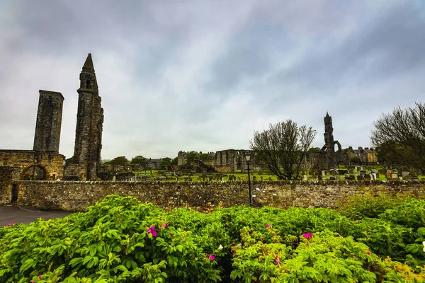 Σκωτία Ηνωμένο Βασίλειο Μαΐου 2019 Αρχαία Σκωτσέζικα Μεσαιωνικά Κτίρια Και — Φωτογραφία Αρχείου