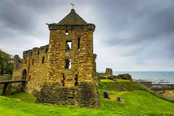 Scotland United Kingdom May 2019 Ancient Scottish Medieval Buildings Beautiful — Stock Photo, Image