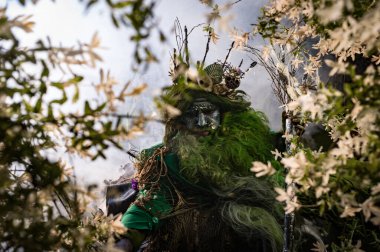 Poseidon 'un muhteşem görüntüsü. Güzel Sanatlar Masalı Fotoğrafçılığı.