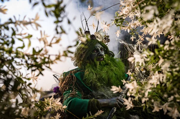 Fantastica immagine di Poseidone. Fotografia di fiabe d'arte. — Foto Stock