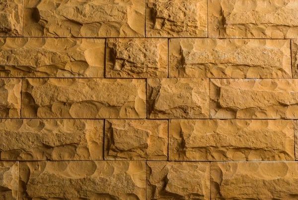 Pared de piedra decorativa como fondo . — Foto de Stock