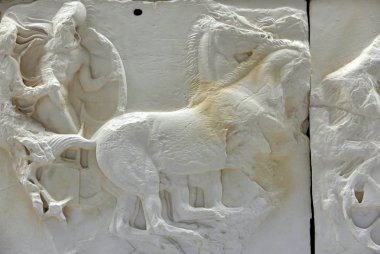 Yeni Akropolis Müzesi'nin iç kısmı, Atina, Yunanistan