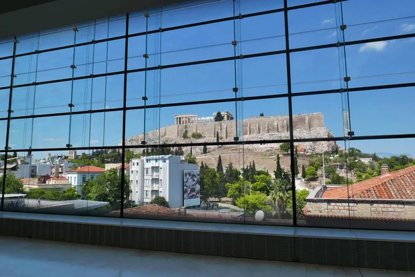 Εσωτερικό του νέου Μουσείου της Ακρόπολης, Αθήνα, Ελλάδα — Φωτογραφία Αρχείου