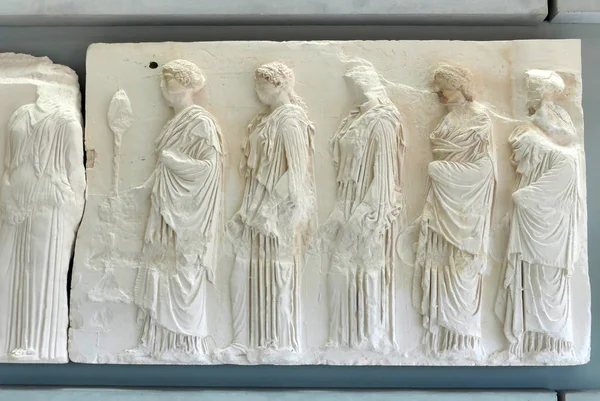 Intérieur du nouveau musée de l'Acropole, Athènes, Grèce — Photo