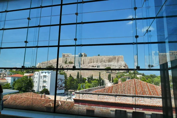 Innenraum des neuen Akropolis-Museums, Athen, Griechenland — Stockfoto