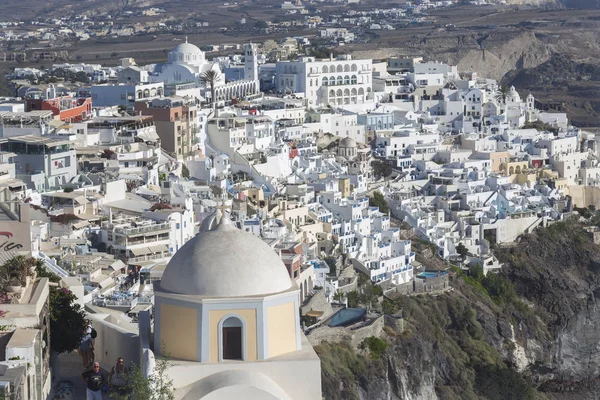 Santorin Fira Village, Cyclades, Mer Égée, île grecque, Grèce — Photo