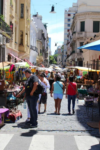 Buenos Aires Argentina 2018 Feria San Pedro Telmo Feria San — Foto de Stock