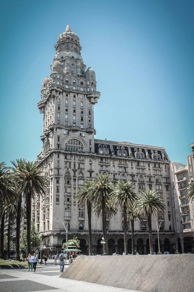 Montevidéu Uruguai 2018 Palácio Salvo Palácio Salvo Montevidéu Uruguai América — Fotografia de Stock