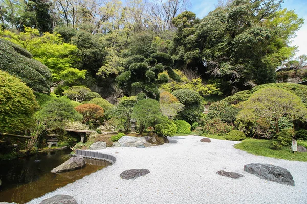 Kamakura Japan 2019 Decorative Garden Zen Temple Hokokuji Kamakura Japan — 图库照片