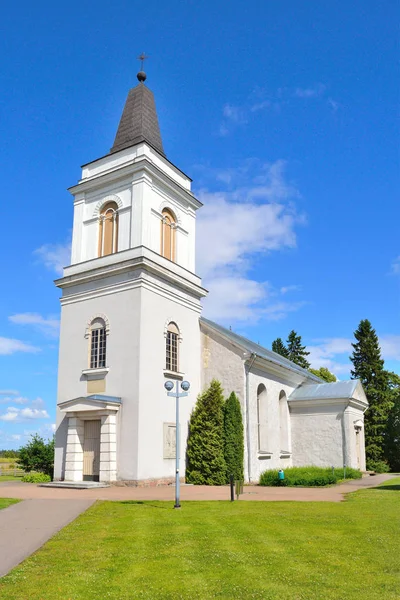 Hamina Finland Middeleeuwse Kerk Van Mary Rechtenvrije Stockfoto's