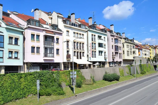 Eslovaquia Edificios Casco Antiguo Bratislava — Foto de Stock