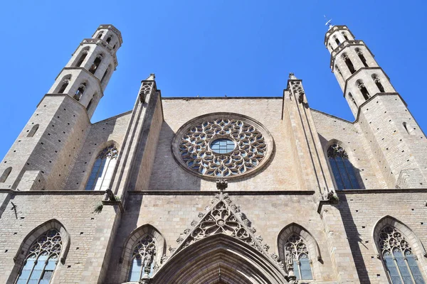 Barcellona. Basilica di Santa Maria del Mar — Foto Stock