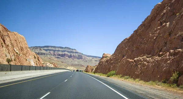 Güzel Yol Milli Park Amerika Birleşik Devletleri Ile — Stok fotoğraf