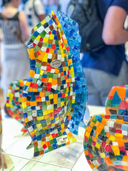 Barcelona Mayıs 2018 Gaudi Tarzı Hatıra Classi Şehir Salonu Gaudi — Stok fotoğraf