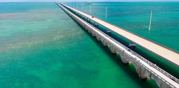 海外の高速道路 フロリダ州の橋 — ストック写真