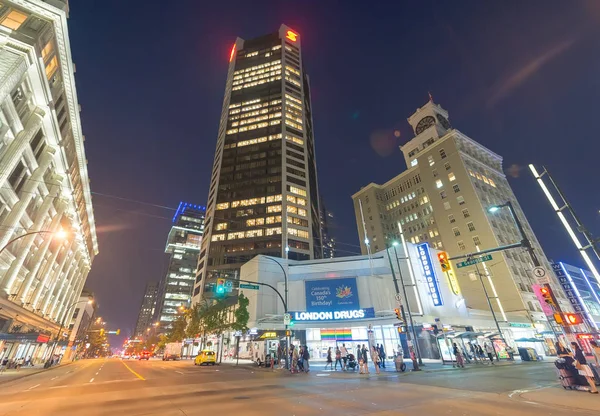 Vancouver Canada August 2017 Straßen Und Gebäude Der Stadt Bei — Stockfoto