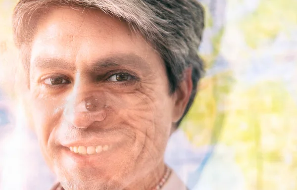 Profesora Confiada Sonriendo Aula —  Fotos de Stock