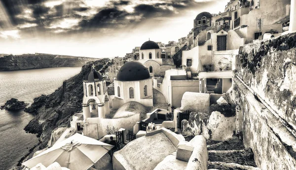 Krásné Řecké Architektury Santorini — Stock fotografie