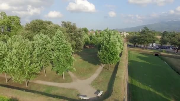 卢卡郊区鸟瞰 托斯卡纳 意大利 — 图库视频影像
