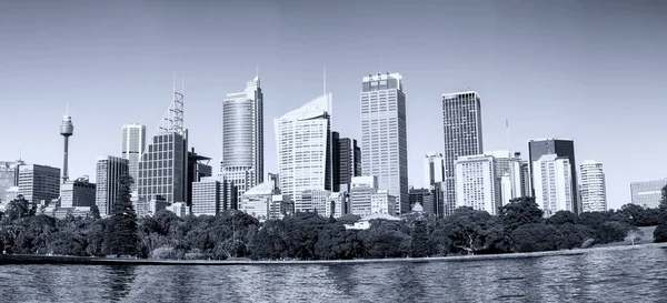 Sydney Manzarası Güzel Bir Gün Batımı Ile — Stok fotoğraf