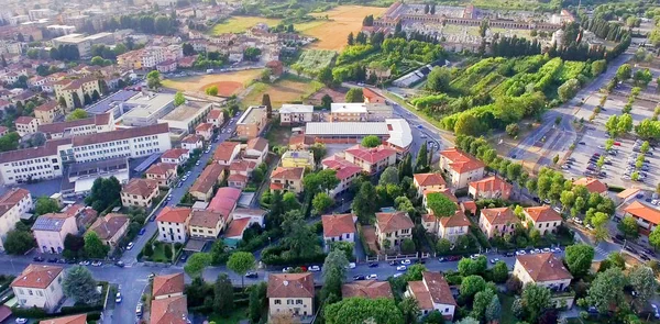 Veduta Aerea Lucca Antica Città Della Toscana — Foto Stock