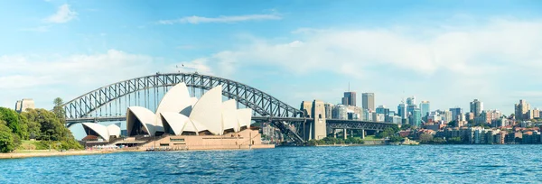 Sydney Ottobre 2015 Bella Vista Panoramica Sul Porto Della Città — Foto Stock