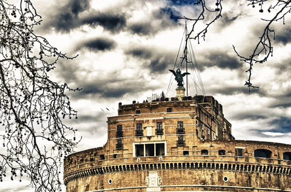 Rom Italien Schloss Santangelo — Stockfoto