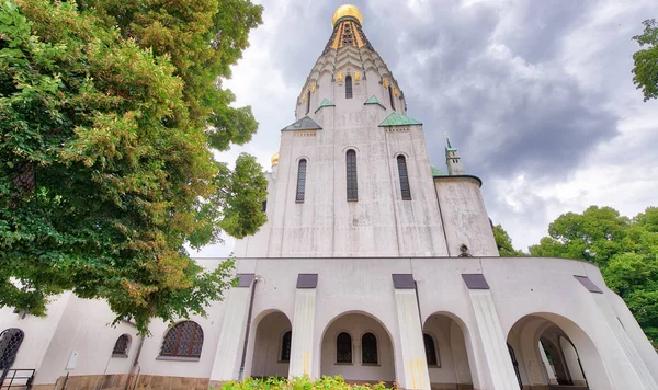 Russisch Orthodoxe Kirche Leipzig Deutschland — Stockfoto