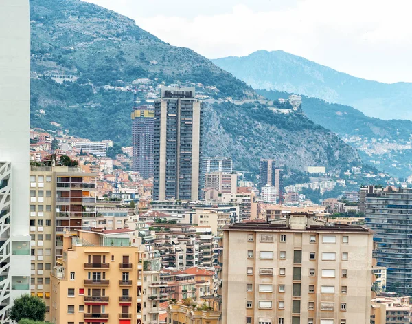 Bir Güzel Yaz Gününde Monako Monte Carlo Şehir Sokakları — Stok fotoğraf