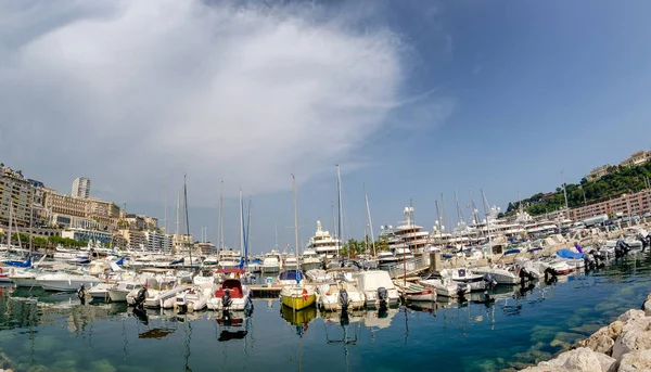 Monte Carlo Julho 2013 Porto Cidade Belo Dia Verão Mônaco — Fotografia de Stock