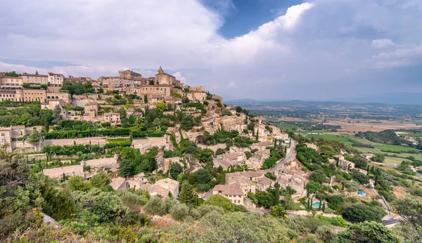 Hermosa Ciudad Medieval Provenza Francia — Foto de Stock