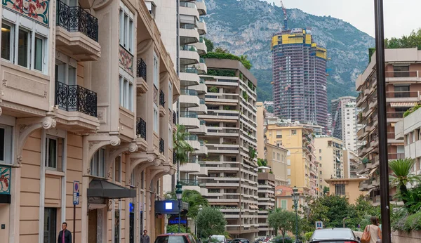 Monte Carlo Julho 2013 Ruas Cidade Belo Dia Verão Mônaco — Fotografia de Stock