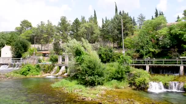 Fiume Provenza Estate Natura Straordinaria — Video Stock