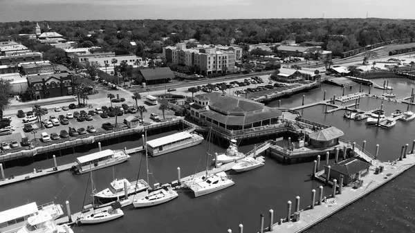 Aerial View Amelia Island Fernandina Beach Drone Florida — Stock Photo, Image