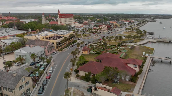 Augustine Nisan 2018 Hava Manzarası Augustine Şehir Her Yıl Milyon — Stok fotoğraf