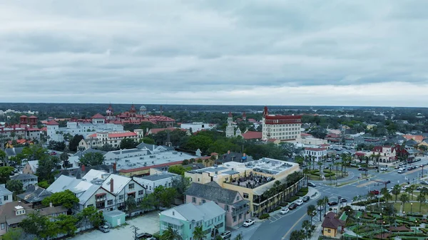 Augustine Vista Aérea Drone Florida — Fotografia de Stock