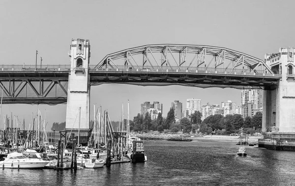 Granville Vancouver Kanada Bridge — Stok fotoğraf
