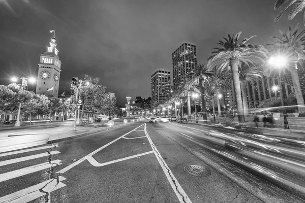 2017 サンフランシスコ サンフランシスコの夜波止場地区 都市は毎年 2000 万人を引き付ける — ストック写真