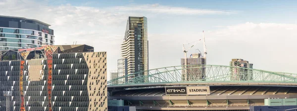 Melbourne Australia Noviembre 2015 Vista Panorámica Del Estadio Etihad Estadio — Foto de Stock
