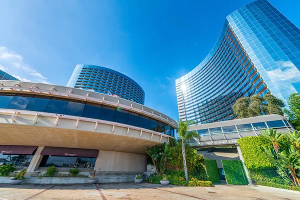 San Diego Července 2017 Panorama San Diego Budov Podél Přímořské — Stock fotografie