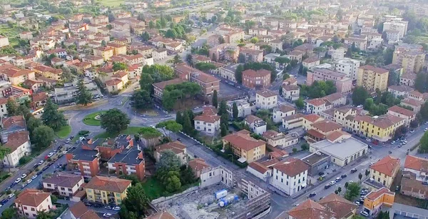 Lucca Itália Vista Aérea Cidade — Fotografia de Stock