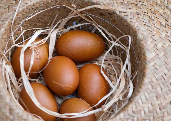 Huevos Sombrero Pueblo Toscano —  Fotos de Stock